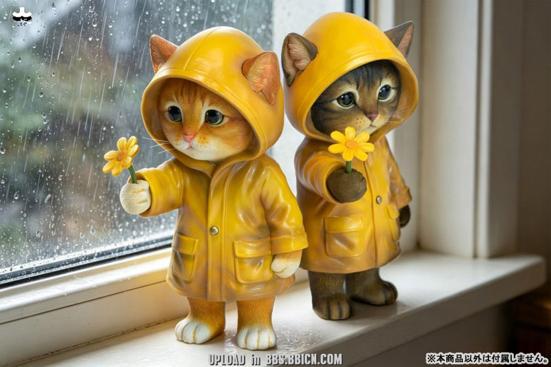 雨の中の子猫 A