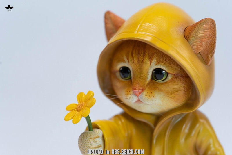 雨の中の子猫 A