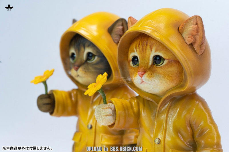 雨の中の子猫 B
