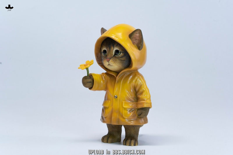 雨の中の子猫 B