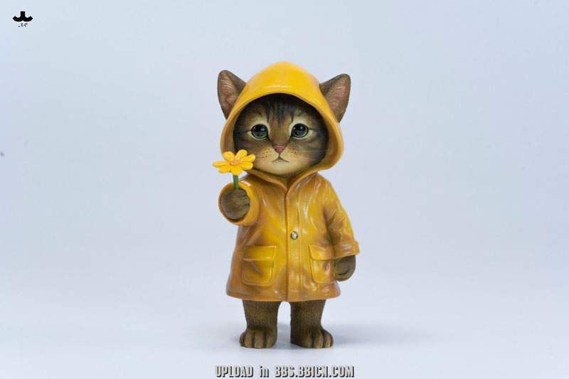 雨の中の子猫 B