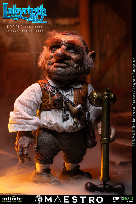 ラビリンス/ ホグル ザ・ドワーフ 1/6 アクションフィギュア
