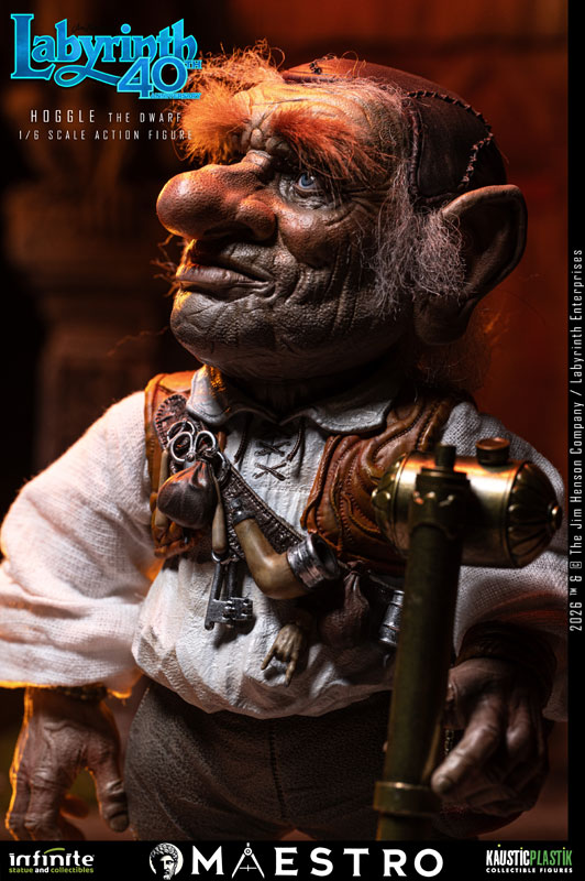ラビリンス/ ホグル ザ・ドワーフ 1/6 アクションフィギュア