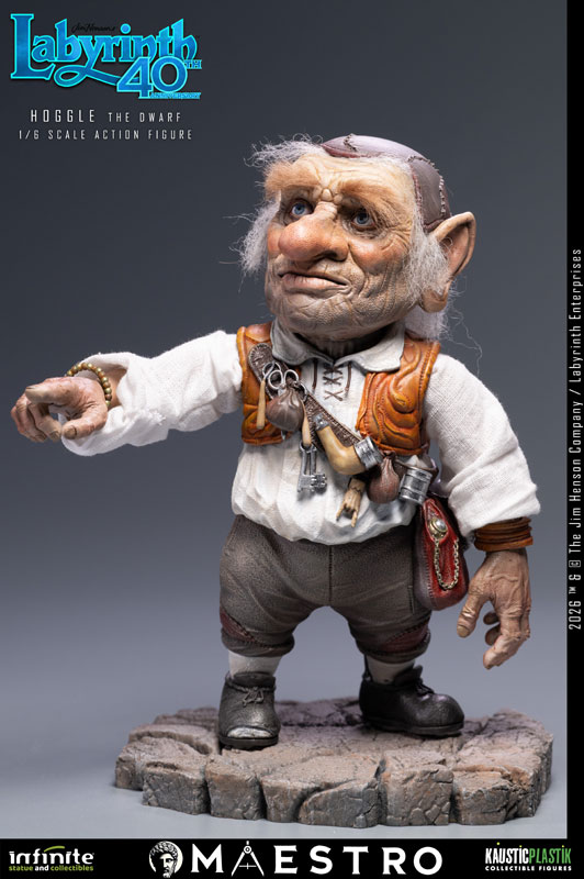 ラビリンス/ ホグル ザ・ドワーフ 1/6 アクションフィギュア