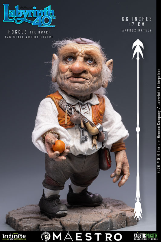 ラビリンス/ ホグル ザ・ドワーフ 1/6 アクションフィギュア