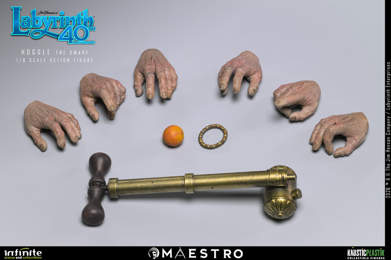ラビリンス/ ホグル ザ・ドワーフ 1/6 アクションフィギュア