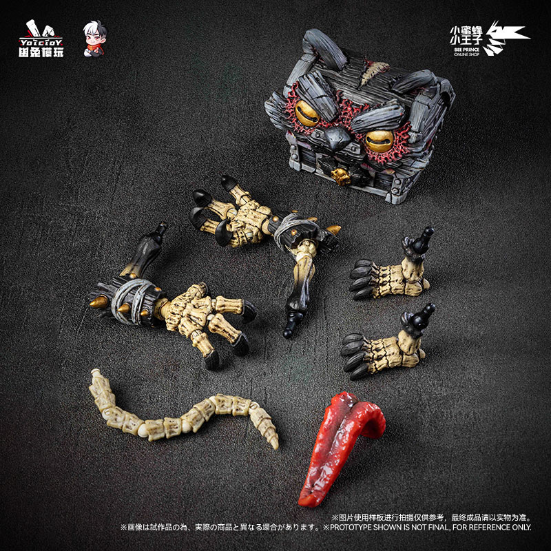 YTBD-003 ミミック 猫の宝箱 1/12スケール 可動フィギュア