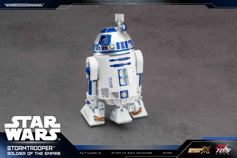 動作確認済み　　R2-D2 値下げしました スター・ウォーズ アクションフィギュア R2-D2（再販）[ZD Toys]《11
