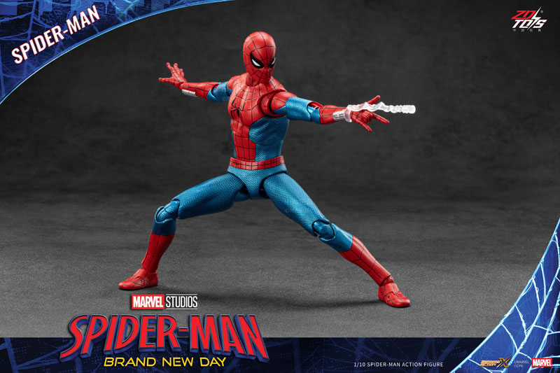 ぽ*う様 ZDTOYS スパイダーマン(ブランニュー・デイ) (7インチ Xシリ スパイダーマン(ブランニュー・デイ) (7インチ Xシリーズ)[ZD Toys