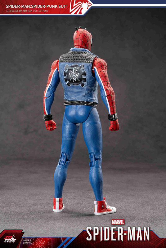 スパイダーマン：スパイダーパンク・スーツ (7インチ Xシリーズ)[ZD