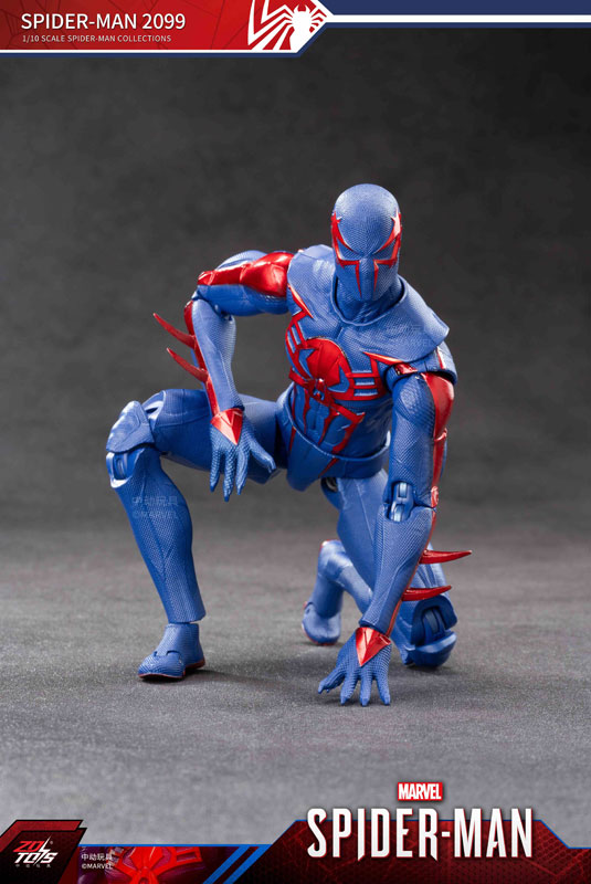 スパイダーマン フィギュア marvel スパイダーマン：スパイダーマン 2099 (7インチ Xシリーズ)[ZD Toys