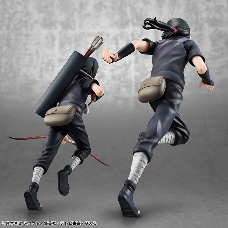 【限定販売】G.E.M.シリーズ NARUTO-ナルト- 疾風伝 うちはイタチ&サスケ 完成品フィギュア