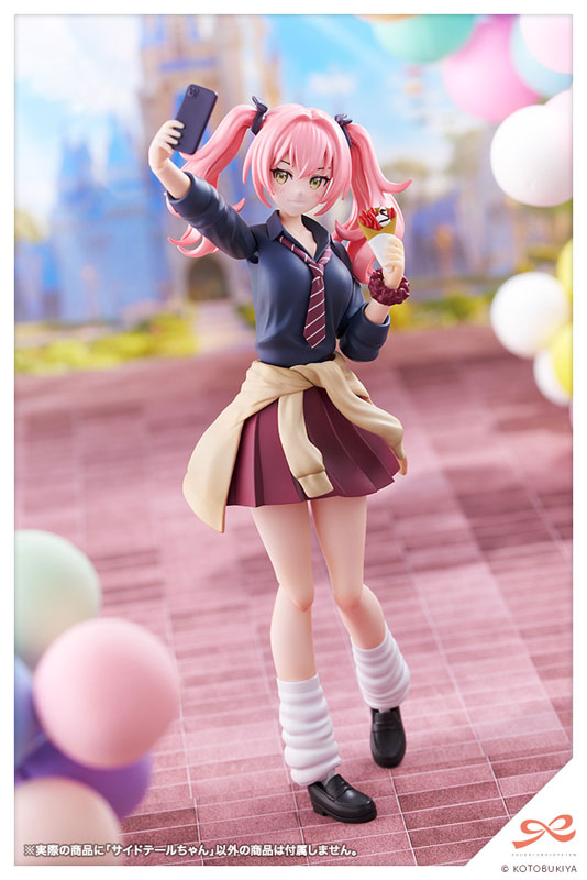 創彩少女庭園 サイドテールちゃん 1/10 プラモデル