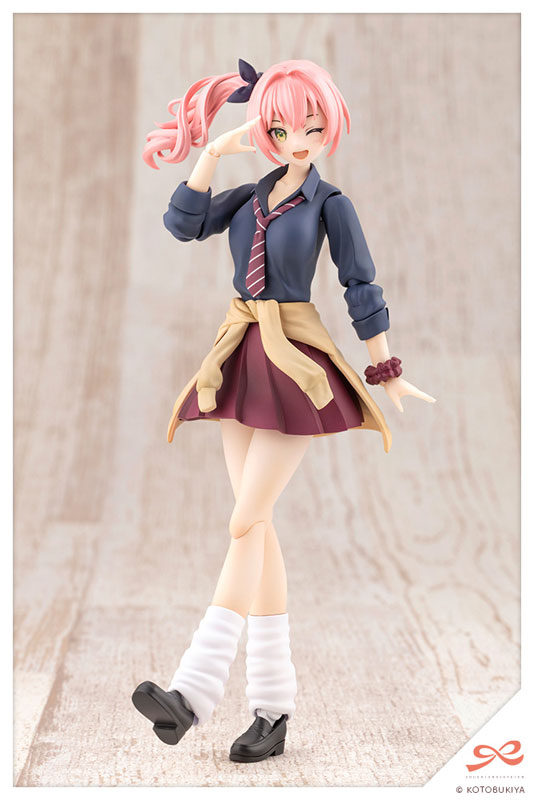 創彩少女庭園 サイドテールちゃん 1/10 プラモデル