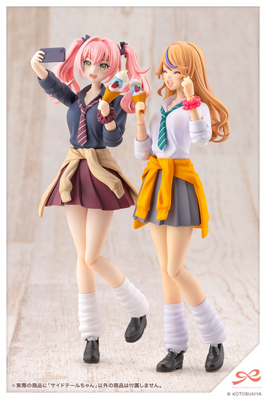 創彩少女庭園 サイドテールちゃん 1/10 プラモデル