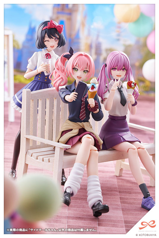 創彩少女庭園 サイドテールちゃん 1/10 プラモデル