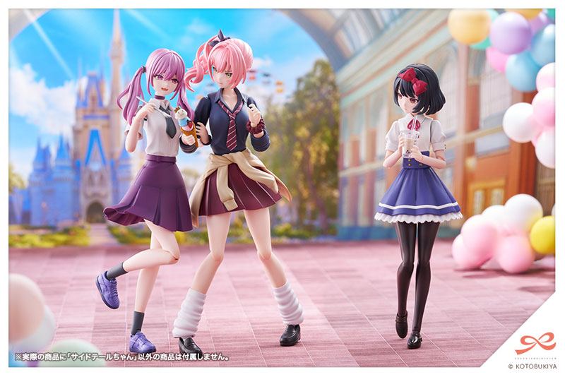 創彩少女庭園 サイドテールちゃん 1/10 プラモデル