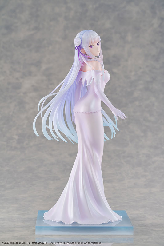 【限定販売】Re：ゼロから始める異世界生活 エミリア ウェディングドレスVer. 1/7 完成品フィギュア