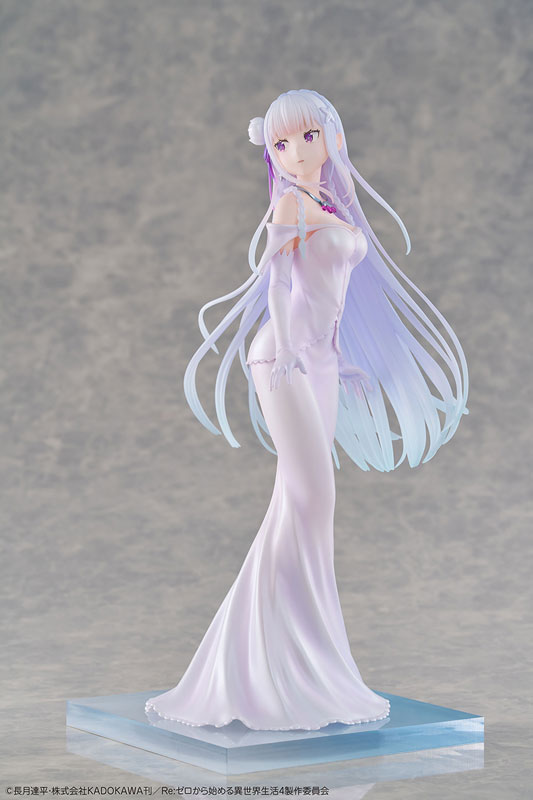 【限定販売】Re：ゼロから始める異世界生活 エミリア ウェディングドレスVer. 1/7 完成品フィギュア