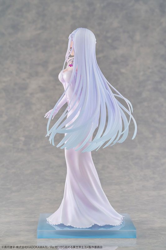 【限定販売】Re：ゼロから始める異世界生活 エミリア ウェディングドレスVer. 1/7 完成品フィギュア