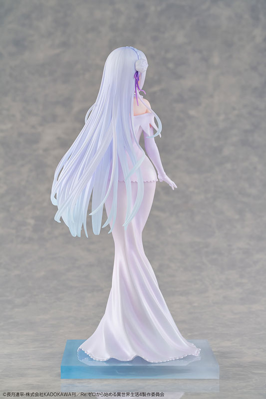 【限定販売】Re：ゼロから始める異世界生活 エミリア ウェディングドレスVer. 1/7 完成品フィギュア