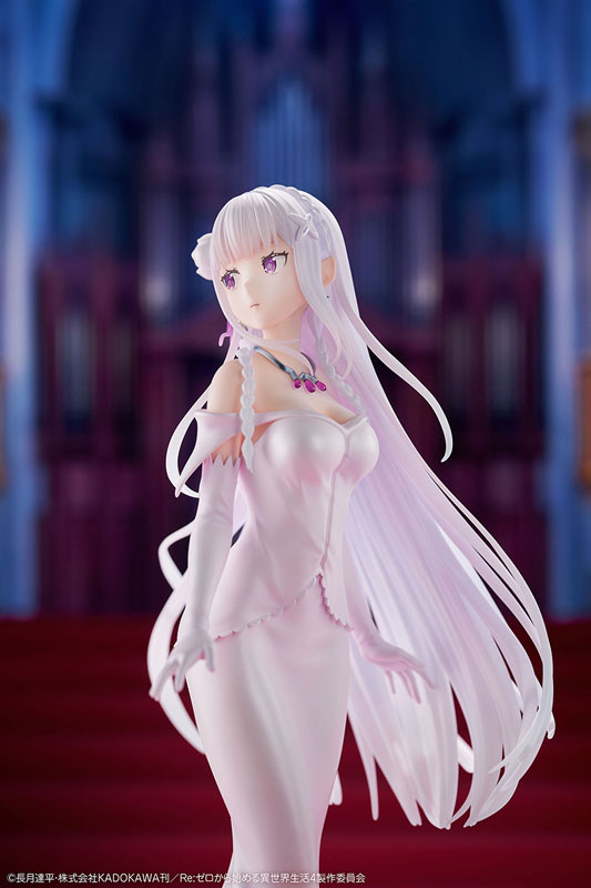 【限定販売】Re：ゼロから始める異世界生活 エミリア ウェディングドレスVer. 1/7 完成品フィギュア