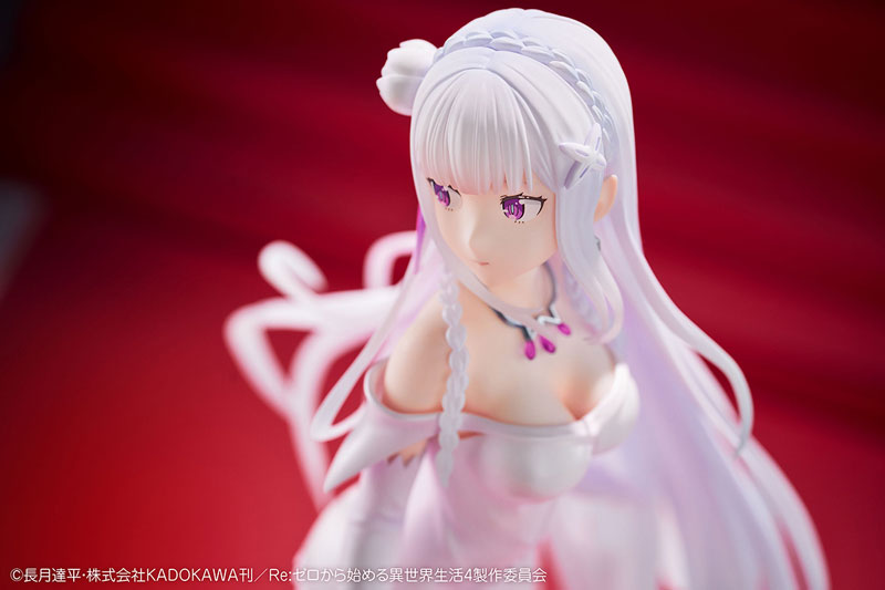 【限定販売】Re：ゼロから始める異世界生活 エミリア ウェディングドレスVer. 1/7 完成品フィギュア