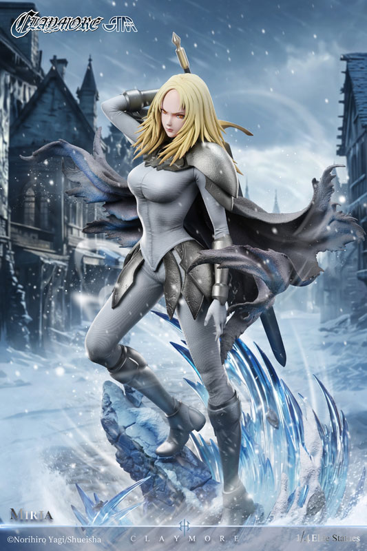 【前入金 銀行振込のみ】CLAYMORE ミリア 1/4 スタチュー