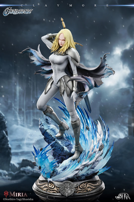 【前入金 銀行振込のみ】CLAYMORE ミリア 1/4 スタチュー