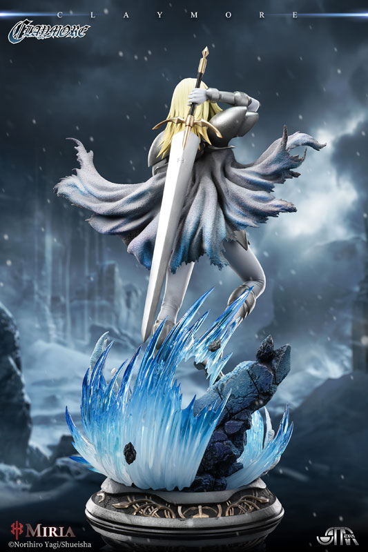 【前入金 銀行振込のみ】CLAYMORE ミリア 1/4 スタチュー