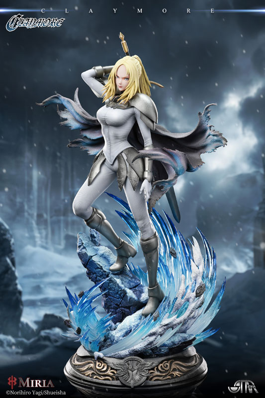 【前入金 銀行振込のみ】CLAYMORE ミリア 1/4 スタチュー