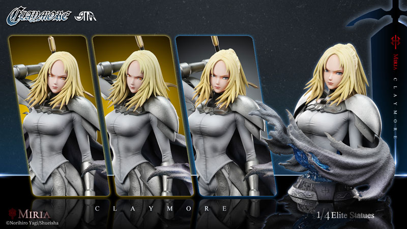 【前入金 銀行振込のみ】CLAYMORE ミリア 1/4 スタチュー