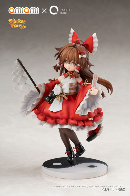 特典】Reverse 手のひら精霊 東方Project 博麗霊夢 完成品フィギュア