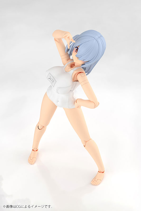 フレームアームズ・ガール ミヅキ School Swimsuits ホワイトVer. プラモデル