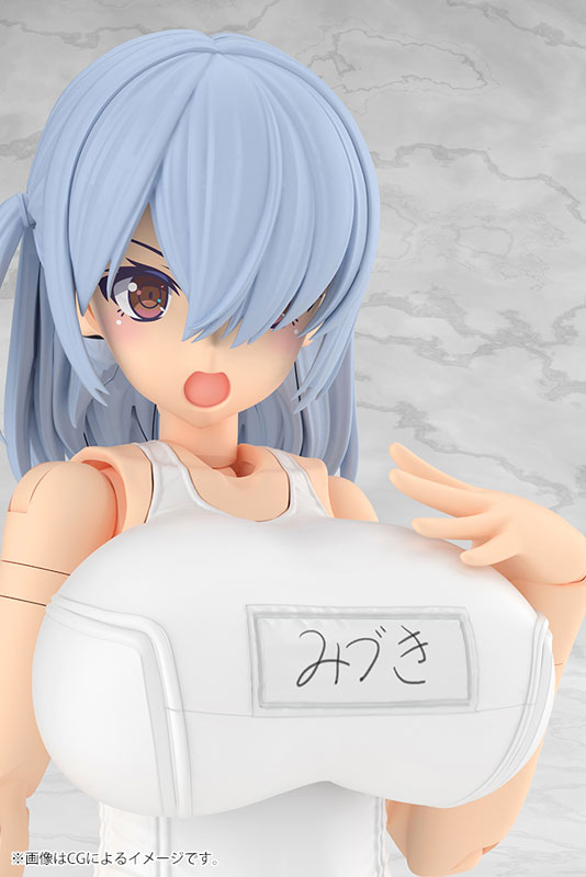 フレームアームズ・ガール ミヅキ School Swimsuits ホワイトVer. プラモデル