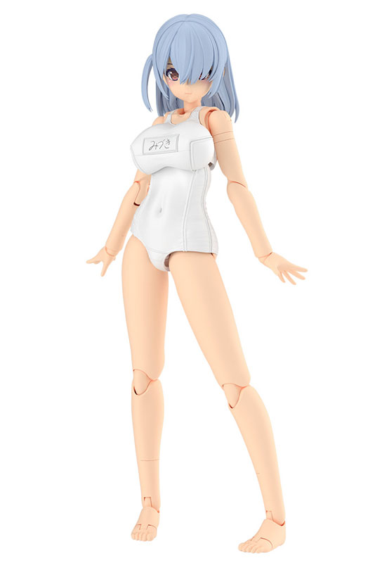 フレームアームズ・ガール ミヅキ School Swimsuits ホワイトVer. プラモデル