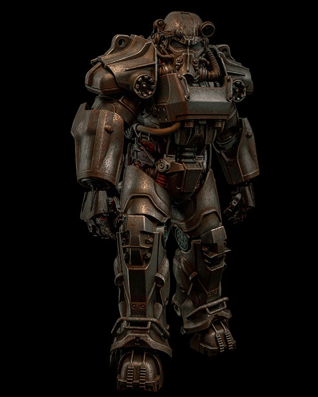 フォールアウト Fallout T-60 パワーアーマー フィギュア 箱なし Fallout (フォールアウト) T-60 ラストパワーアーマー 1/6 可動