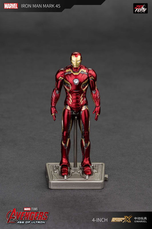 4インチ アイアンマン MK45[ZD Toys]《11月仮予約》