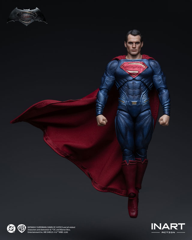 バットマンVSスーパーマン ジャスティスの誕生 ワールドコレクタブル 【未開封】 バットマン vs スーパーマン ジャスティスの誕生 スーパーマン 1/12