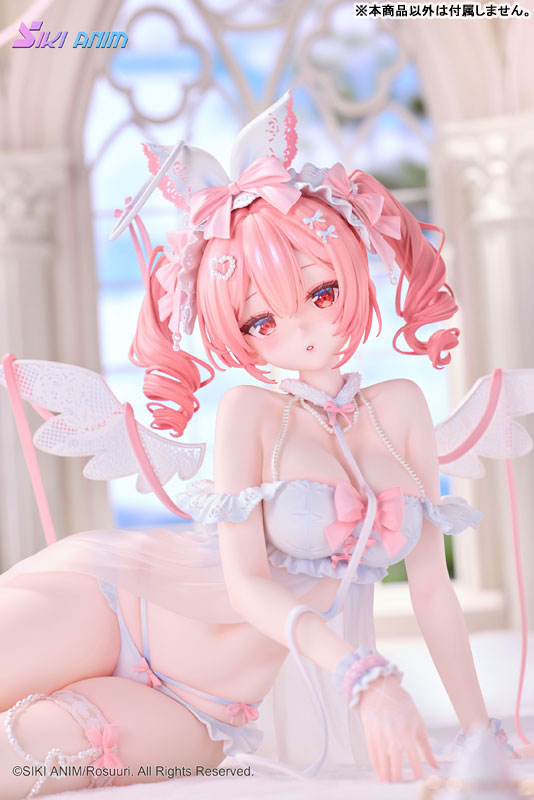 白うさぎRosu 天使ver. Illustrated by Rosuuri 1/4 完成品フィギュア