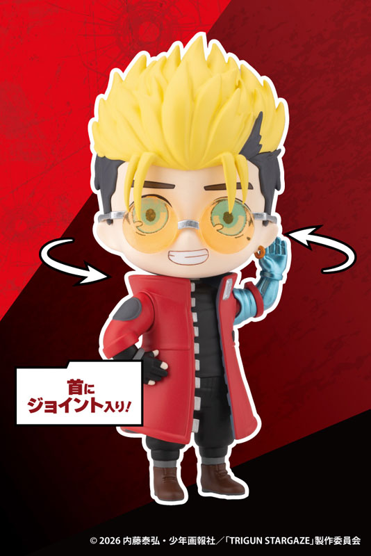 OSHI WORKS Mini TRIGUN STARGAZE ヴァッシュ・ザ・スタンピード 完成
