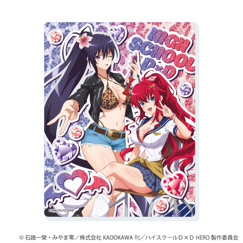 アクリルカード「ハイスクールD×D HERO」02/描き下ろしイラスト 5個