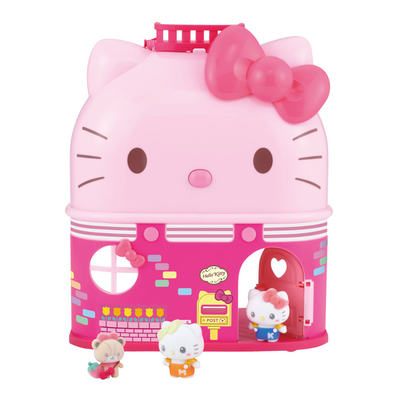ぷちとも Sanrio characters おおきなハローキティのおうち 家具も