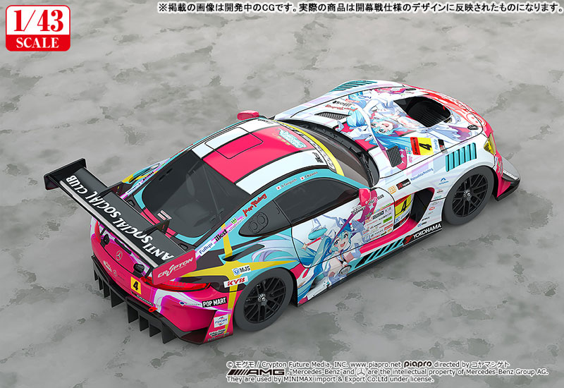 クミコ 特典】1/43 グッドスマイル 初音ミク AMG 2024 開幕戦Ver.（再販