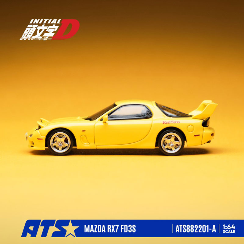 1/64 マツダ RX7 FD3S Ver.1 頭文字D[ATS-MODELS]《02月仮予約》