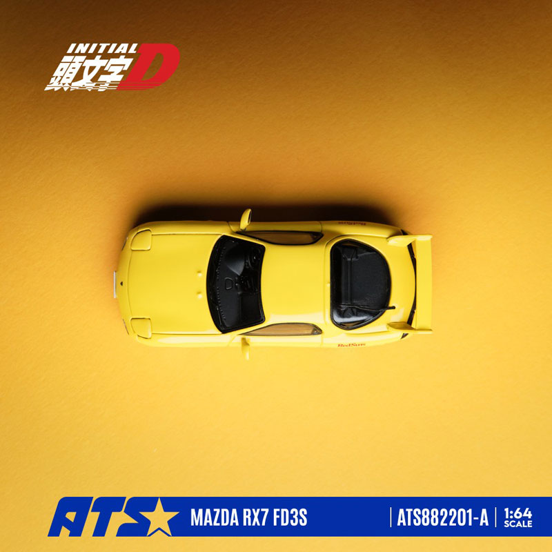 1/64 マツダ RX7 FD3S Ver.1 頭文字D[ATS-MODELS]《02月仮予約》