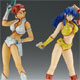 トレジャーフィギュアコレクション No.6 ダーティペア ケイ＆ユリ 完成品フィギュア