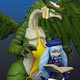 超劇場版ケロロ軍曹 ケロロドラゴン＆シオン オリジナルVer. 完成品フィギュア 【プレミアム限定チケット付き】