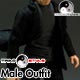 トライアド・スタイル 男性版 TSM-002 シリコンバレー ブラックVer. (ドール用衣装)