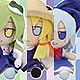 東方ぬいぐるみシリーズ【東風谷早苗】【チルノ】【洩矢諏訪子】３種セット